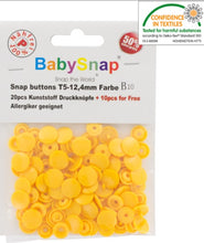 Charger l'image dans la galerie, 30 Boutons pressions plastiques ronds BabySnap 12.4 mm 35 couleurs