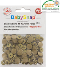 Charger l'image dans la galerie, 30 Boutons pressions plastiques ronds BabySnap 12.4 mm 35 couleurs