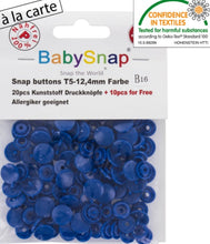 Charger l'image dans la galerie, 30 Boutons pressions plastiques ronds BabySnap 12.4 mm 35 couleurs