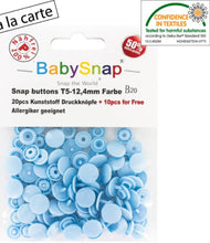 Charger l'image dans la galerie, 30 Boutons pressions plastiques ronds BabySnap 12.4 mm 35 couleurs