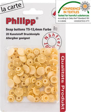 Charger l'image dans la galerie, 30 Boutons pressions plastiques ronds BabySnap 12.4 mm 35 couleurs