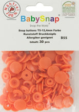 Charger l'image dans la galerie, 30 Boutons pressions plastiques ronds BabySnap 12.4 mm 35 couleurs