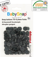 Charger l'image dans la galerie, 30 Boutons pressions plastiques ronds BabySnap 12.4 mm 35 couleurs