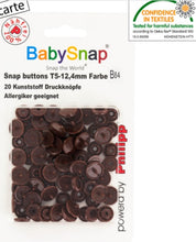 Charger l'image dans la galerie, 30 Boutons pressions plastiques ronds BabySnap 12.4 mm 35 couleurs