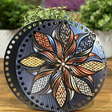 Charger l'image dans la galerie, 2 Pièces fond de sac motif géométrique/rosace diamètre 19 cm 12 modèles