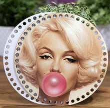 Charger l'image dans la galerie, 2 Pièces fond de sac motif figure féminine diamètre 19 cm 21 modèles