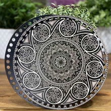 Charger l'image dans la galerie, 2 Pièces fond de sac motif géométrique/rosace diamètre 19 cm 12 modèles