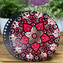 Charger l'image dans la galerie, 2 Pièces fond de sac motif géométrique/rosace diamètre 19 cm 12 modèles