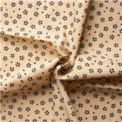 Charger l'image dans la galerie, Coupon motifs traditionnels japonais fleurs bleues 45 cm X 55 cm