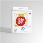 Charger l'image dans la galerie, Kit complet broderie diamant La boule de Noël rouge