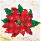 Charger l'image dans la galerie, Kit complet broderie diamant Le poinsettia
