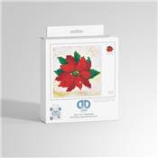 Charger l'image dans la galerie, Kit complet broderie diamant Le poinsettia
