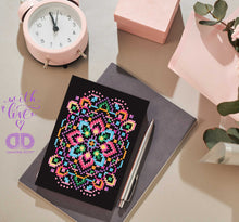Charger l'image dans la galerie, Kit carte de vœux Broderie Diamant BLACK STAR