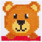 Charger l'image dans la galerie, Kit complet broderie diamant nounours avec livre et cadre