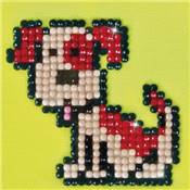 Charger l'image dans la galerie, Kit complet broderie diamant Le petit chien avec livre et cadre