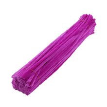 Charger l'image dans la galerie, 50 Fils chenille 30 cm mat ou brillant ou phosphorescent