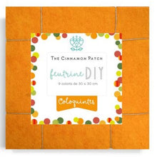 Charger l'image dans la galerie, Pack feutrine XL 9 coloris feutrine camaïeux Coloquintes 30 cm X 30 cm