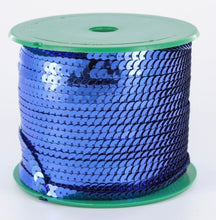 Charger l'image dans la galerie, Galon paillettes rondes 6 mm X 91 mètres 10 couleurs