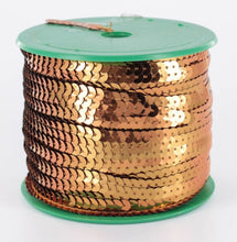 Charger l'image dans la galerie, Galon paillettes rondes 6 mm X 91 mètres 10 couleurs