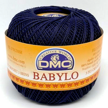 Charger l'image dans la galerie, Lot 10 pelotes Babylo 100 % coton grosseur 20 50 g 55 couleurs.