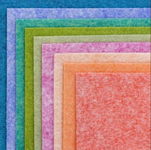 Charger l'image dans la galerie, Pack feutrine XL 9 coloris camaïeux les givrés 30 cm X 30 cm