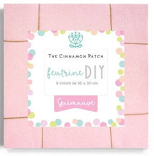 Charger l'image dans la galerie, Pack feutrine XL 9 coloris camaïeux guimauve 30 cm X 30 cm