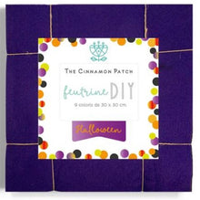 Charger l'image dans la galerie, Pack feutrine XL 9 coloris camaïeux halloween 30 cm X 30 cm