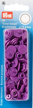 Charger l'image dans la galerie, 30 Boutons pressions Color Snaps rond 12,4mm 22 couleurs