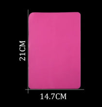 Charger l'image dans la galerie, Feuille silicone 4 tailles rose ou bleu