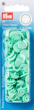 Charger l'image dans la galerie, 30 Boutons pressions Color Snaps rond 12,4mm 22 couleurs