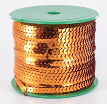 Charger l'image dans la galerie, Galon paillettes rondes 6 mm X 91 mètres 10 couleurs