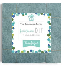 Charger l'image dans la galerie, Pack feutrine XL 9 coloris Pacifique les givrés 30 cm X 30 cm