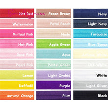 Charger l'image dans la galerie, Bande élastique brillante 20 mm X 4 m 27 couleurs