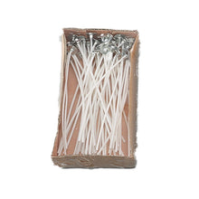 Charger l'image dans la galerie, Lot de 50 ou 100 mèches de bougie en coton paraffinée 12-15-17 cm