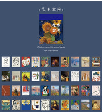 Charger l'image dans la galerie, Bloc de 365 feuilles assorties thème artistique 4 cm X 5 cm 10 modèles
