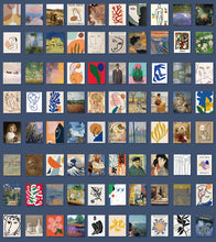 Charger l'image dans la galerie, Bloc de 365 feuilles assorties thème artistique 4 cm X 5 cm 10 modèles