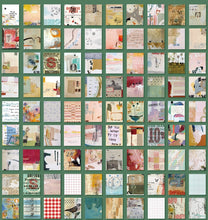 Charger l'image dans la galerie, Bloc de 365 feuilles assorties thème artistique 4 cm X 5 cm 10 modèles