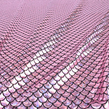 Charger l'image dans la galerie, Tissu stretch écailles de sirène 150 cm 8 couleurs.