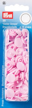 Charger l'image dans la galerie, 30 Boutons pressions Color Snaps rond 12,4mm 22 couleurs