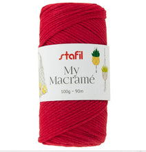 Charger l'image dans la galerie, Fil MY MACRAME 2 mm 100 g 15 couleurs.
