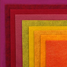 Charger l'image dans la galerie, Pack feutrine XL 9 coloris camaïeux tango 30 cm X 30 cm