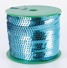 Charger l'image dans la galerie, Galon paillettes rondes 6 mm X 91 mètres 10 couleurs