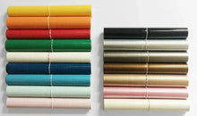 Charger l'image dans la galerie, Vinyle laqué perforé 45 cm X 3 mètres 16 couleurs.