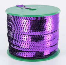 Charger l'image dans la galerie, Galon paillettes rondes 6 mm X 91 mètres 10 couleurs