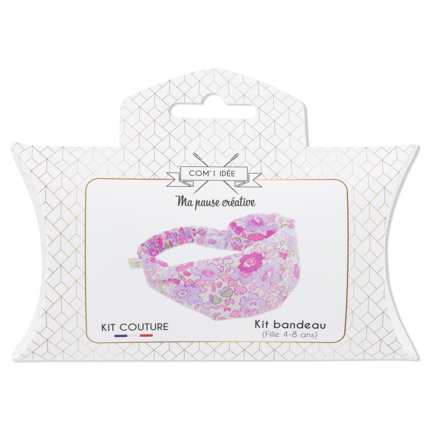Kit bandeau en Liberty pour fille