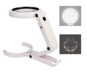 Lampe de bureau LED intensité variable pliable.