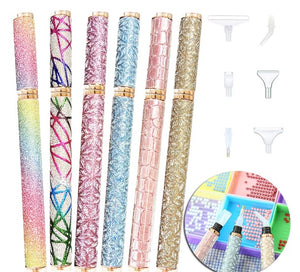 Stylet fantaisie spéciale broderie diamant avec 6 pointes 6 modèles