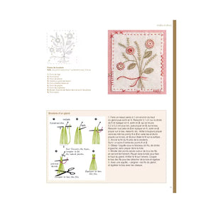 Etude de points en broderie traditionnelle