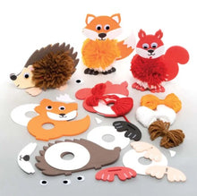 Charger l&#39;image dans la galerie, Kits de pompons animaux des bois
