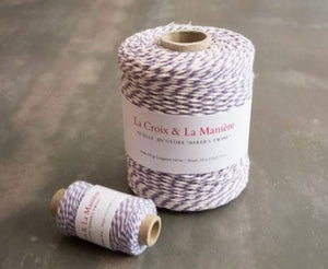 Fil Baker's Twine bicolore 100% coton 150 mètres 6 couleurs